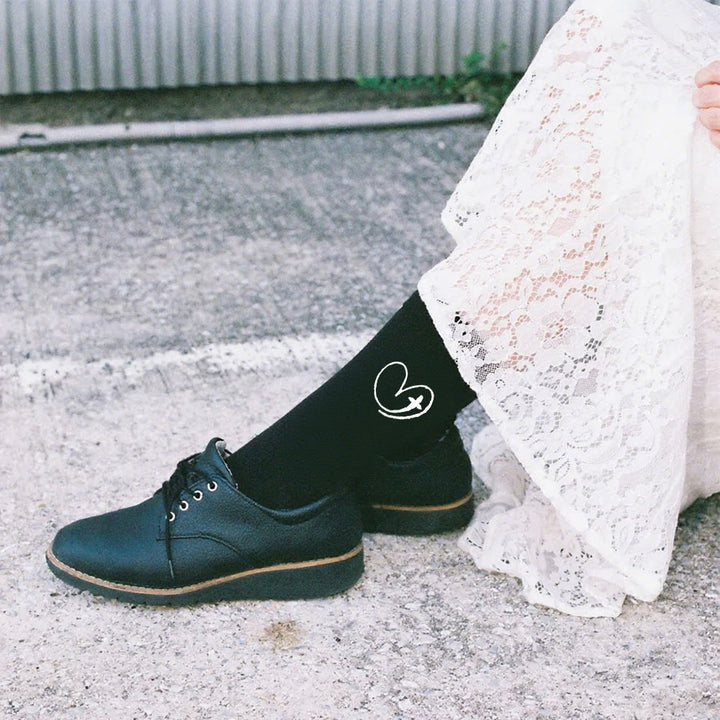 Christianartworkshop Faith-Inspired Heart & Cross Socks: A Gentle Reminder of God's Love - image 9