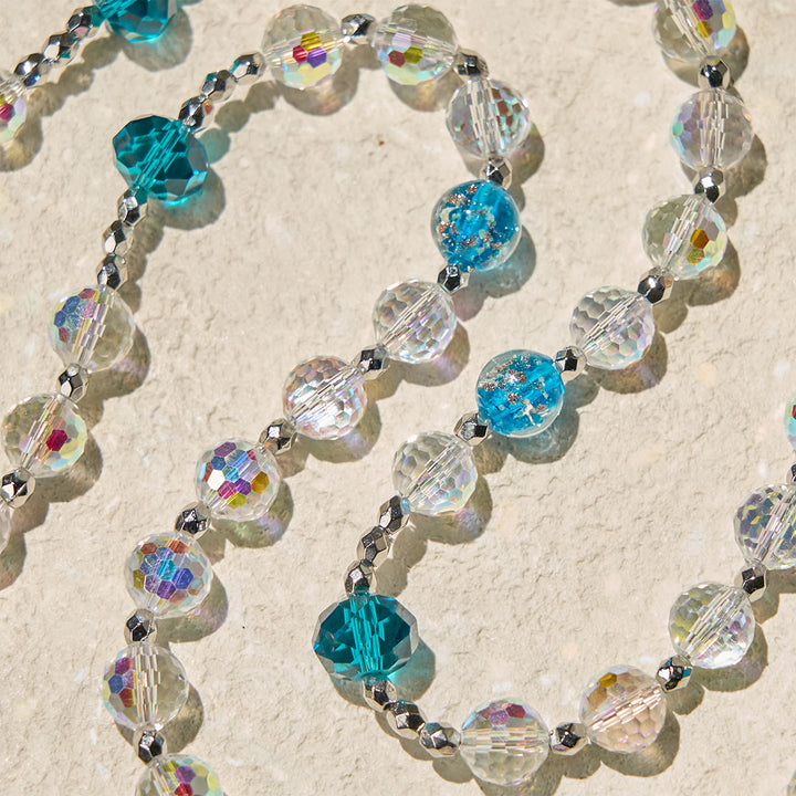 Christianartworkshop PRAYERFUL FAITH: Elegant Shining Beads St. Benedict Rosary with Gift Card - image 8