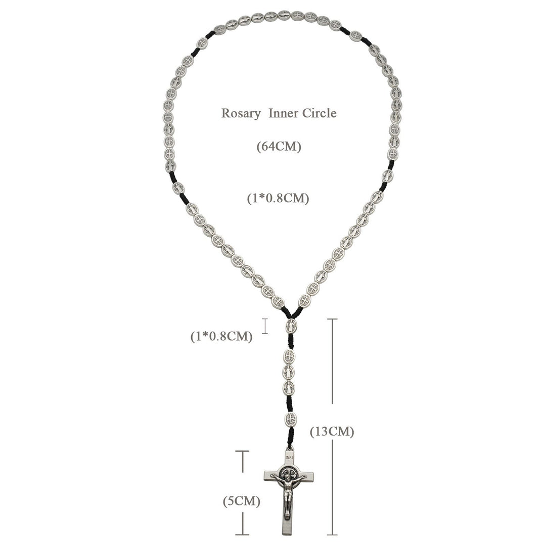 Christianartworkshop St. Benedict Crucifix Catholic Rosary - image 4