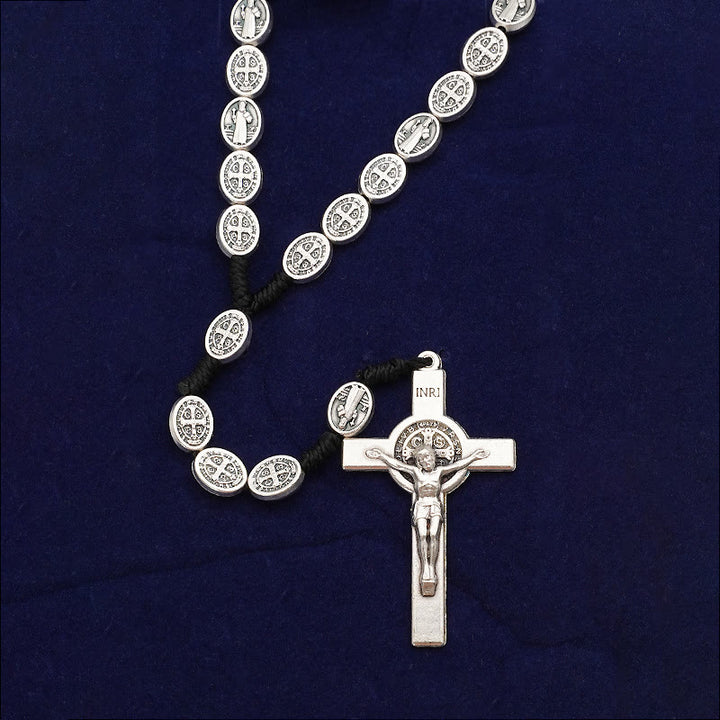 Christianartworkshop St. Benedict Crucifix Catholic Rosary - image 1