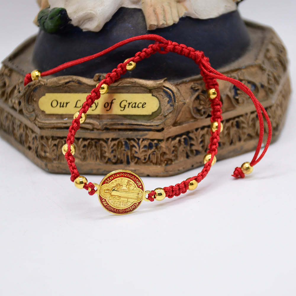 Saint Benedict Adjustable Bracelet - image 2