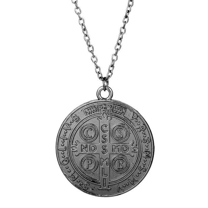 Christianartworkshop St. Benedict's Necklace (4 color) - Black - image 4