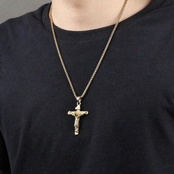 Christianartworkshop Jewelry Crucifix Pendant Charm Necklace  - image 3