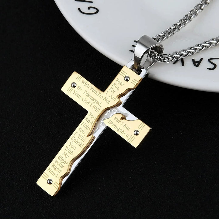 Christianartworkshop Jesus Christianartworkshop Crucifix Religion Cross Pendant Necklace - image 1