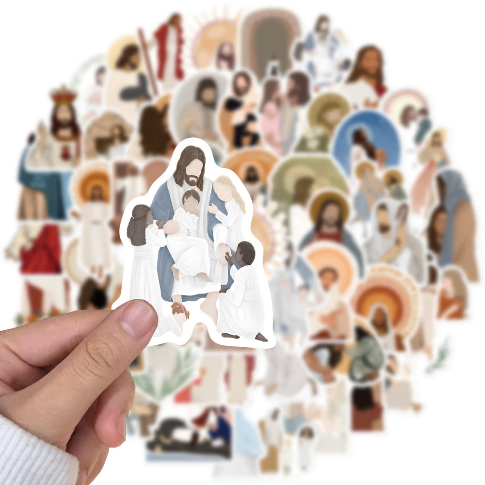Christ Story Jesus Stickers DIY Waterproof Stickers - image 1