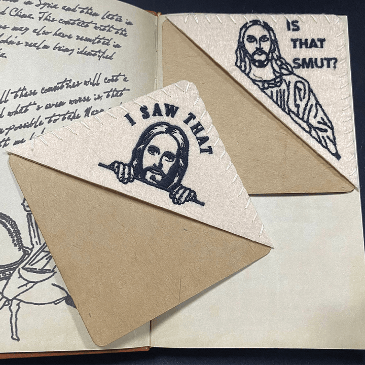 Christianartworkshop Practical & Convenient Jesus Fun Bookmarks - I SAW THAT - image 1