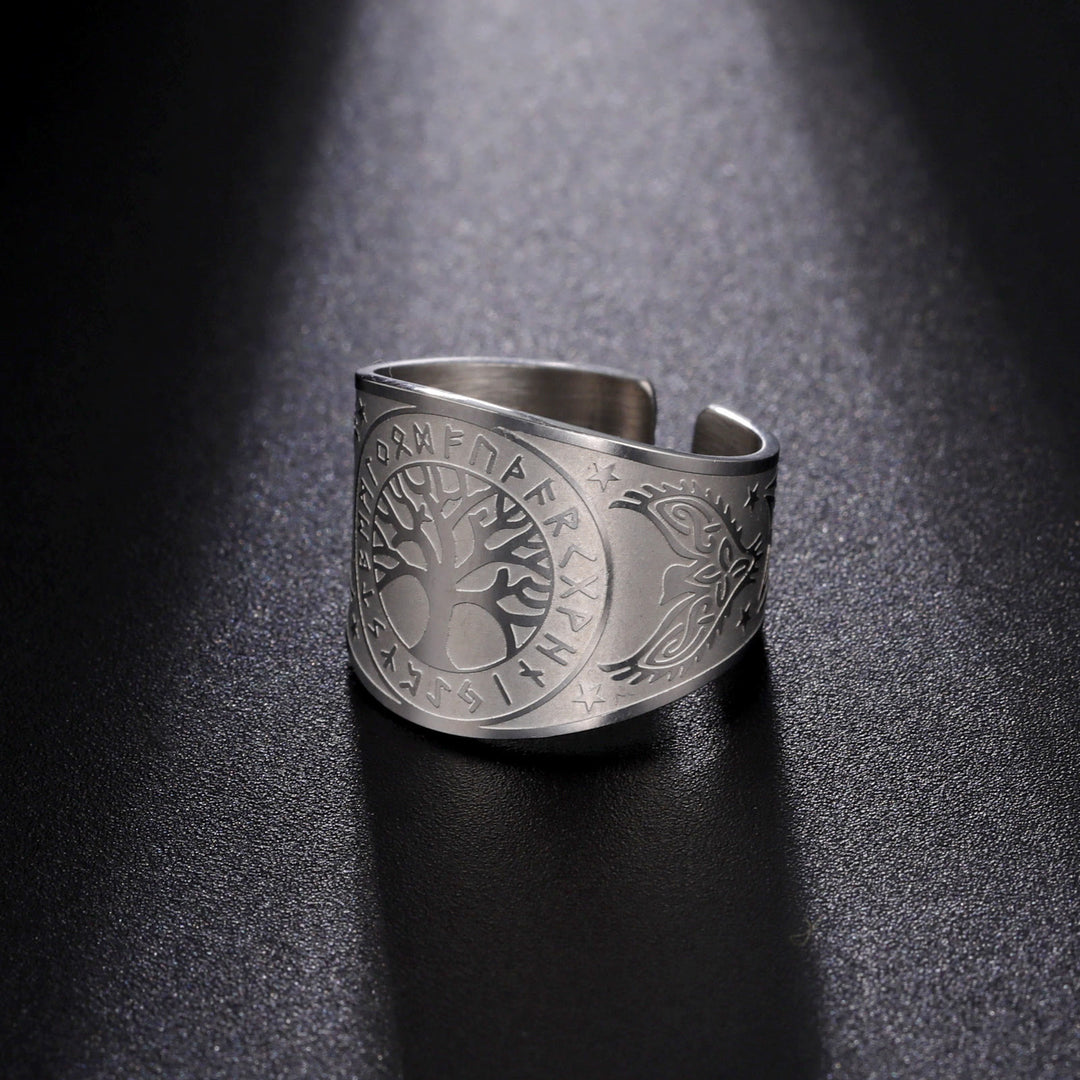 Christianartworkshop Tree of Life Bird Guardian Ring - image 5