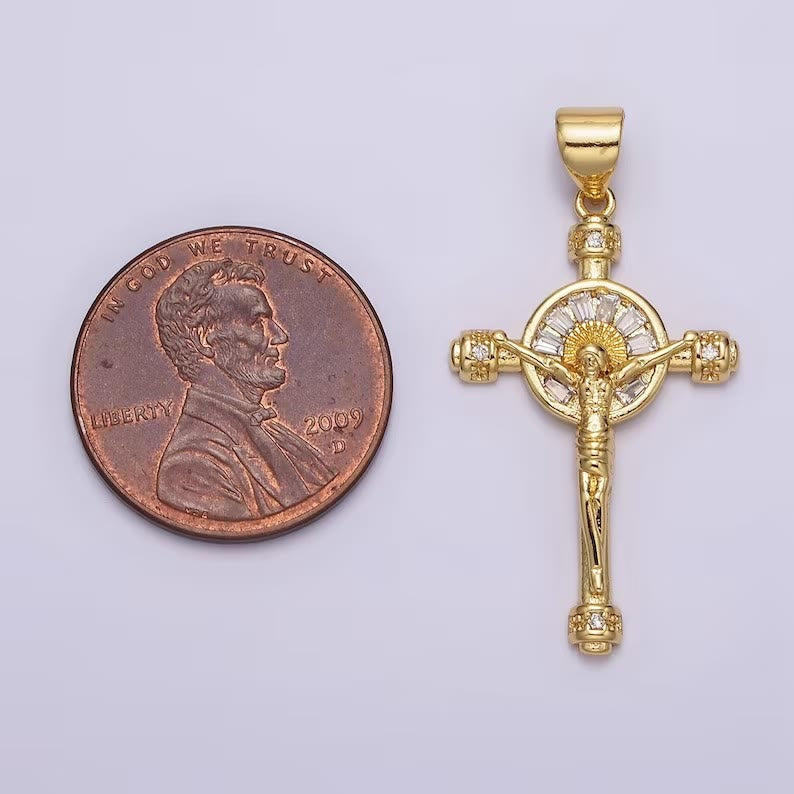 Christianartworkshop Jesus Cross Crucifix Christian Faith Necklace - image 5