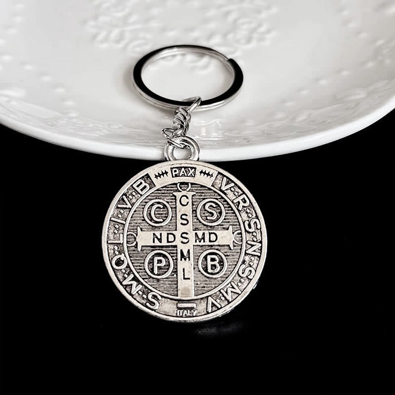 Christianartworkshop Blessed St. Benedict Religion Key Chain - image 2