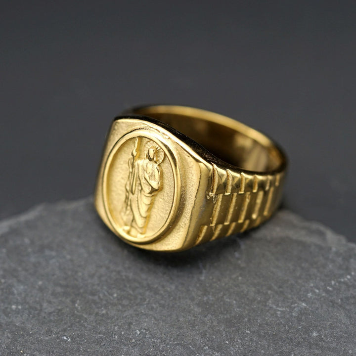Christianartworkshop Saint Jude Apostle Ring - AU Size Z（US 13） - image 0