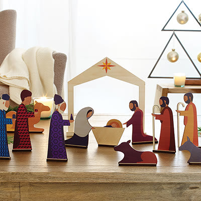Christianartworkshop Nativity Scene Set Home Decor - Set of 4 - image 1