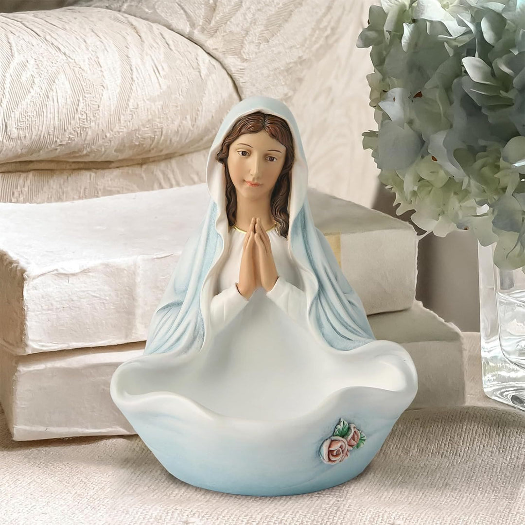 Christianartworkshop Virgin Mary Rosary Holder - image 1