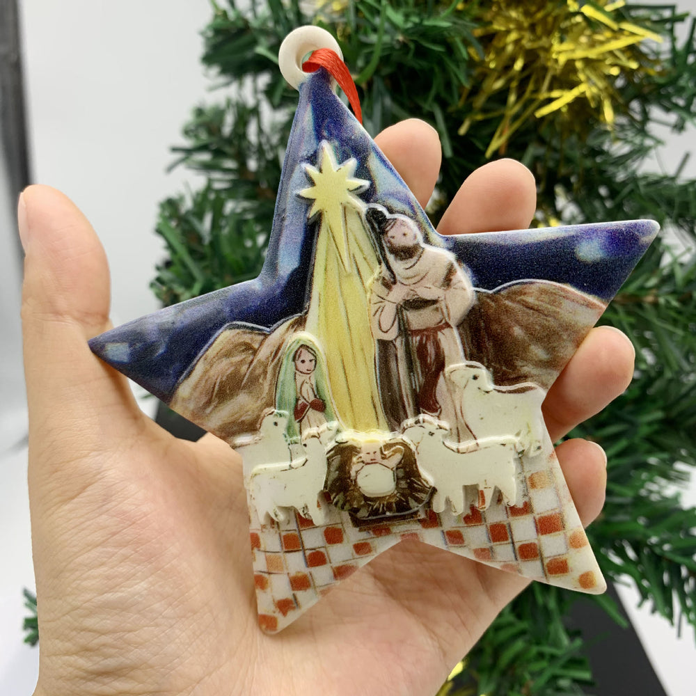 Christianartworkshop Nativity Star Nativity Decor - image 1
