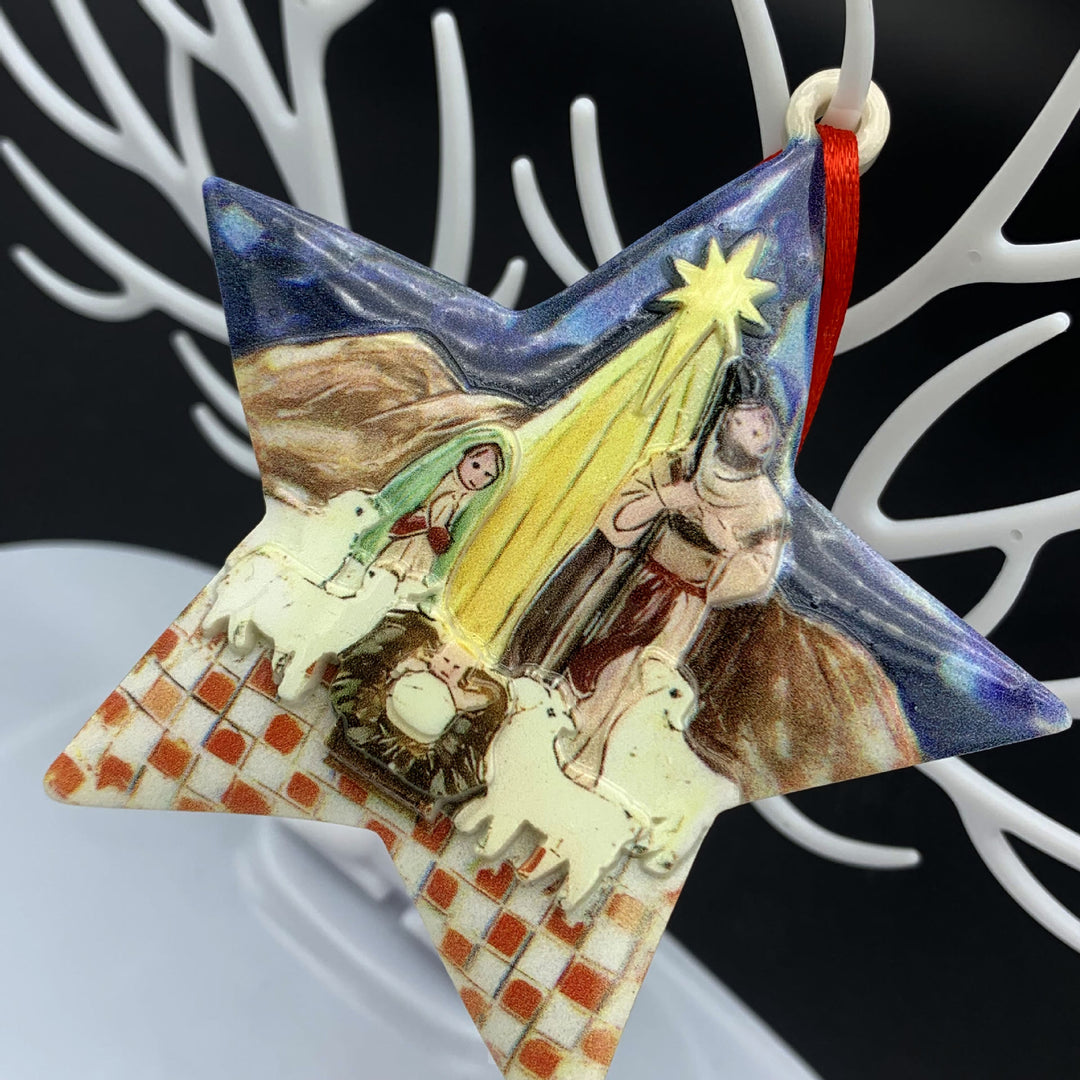 Christianartworkshop Nativity Star Nativity Decor - image 2