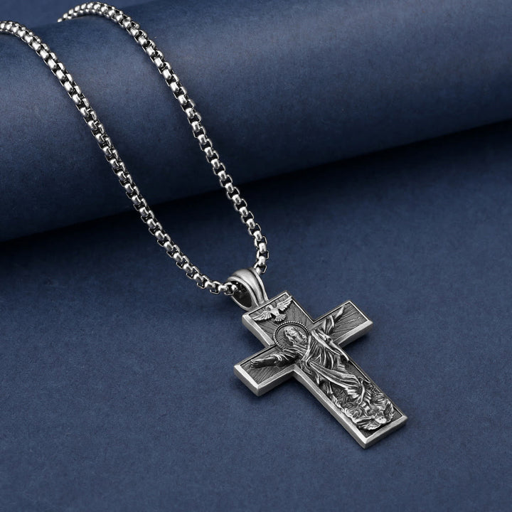 Christianartworkshopthe Jesus Ascension Cross Necklace - image 2