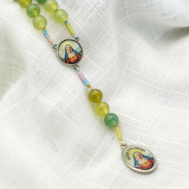 Christianartworkshop Seven Sorrows of Mary Rosary - image 4