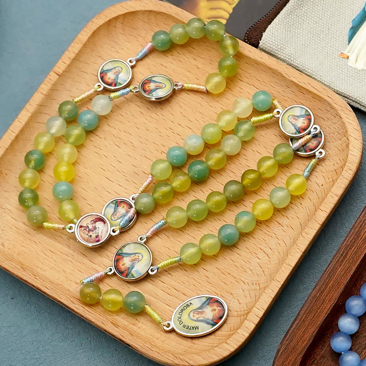 Christianartworkshop Seven Sorrows of Mary Rosary - image 3