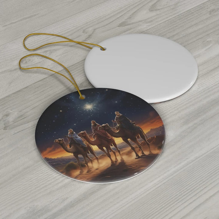 Christianartworkshop Illustration Styles Three Wisemen Kings Christmas Hanging Ornaments A - image 2