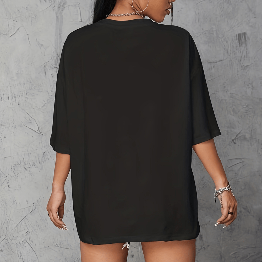 Christianartworkshop Minimalist Modern Style WORK FOR GOD Cross Short Sleeve Washed T-shirt - image 1