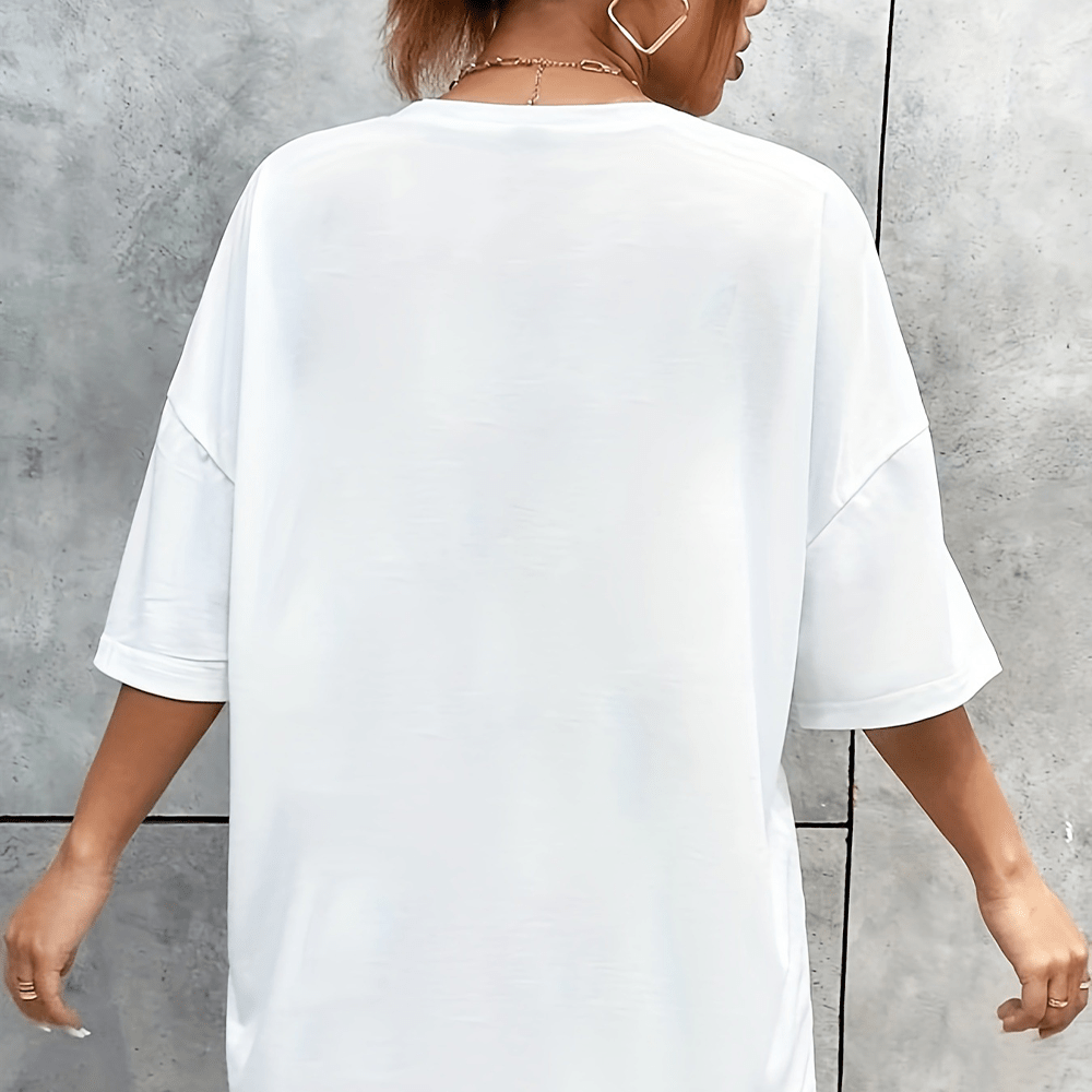 Christianartworkshop Minimalist Modern Style WORK FOR GOD Cross Short Sleeve Washed T-shirt - image 3