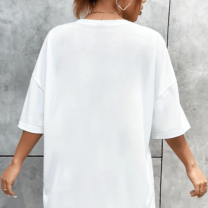 Christianartworkshop Minimalist Modern Style WORK FOR GOD Cross Short Sleeve Washed T-shirt - image 3