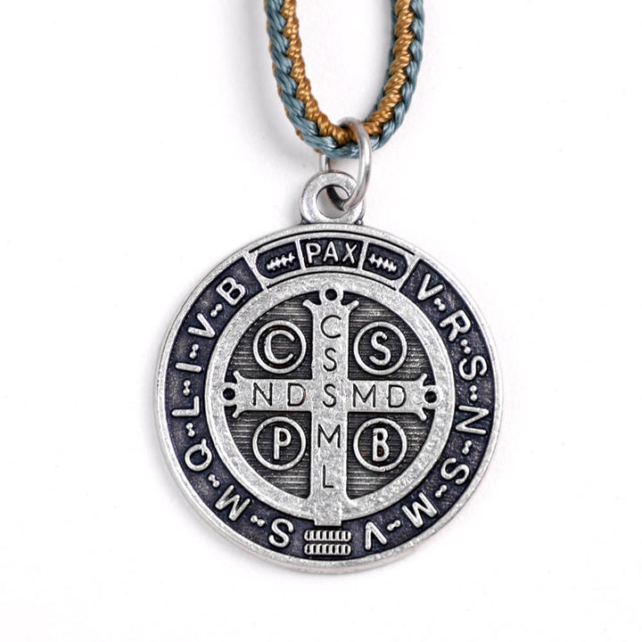 Christianartworkshop Olive Wood Saint Benedict Medal Decade Rosary - image 9