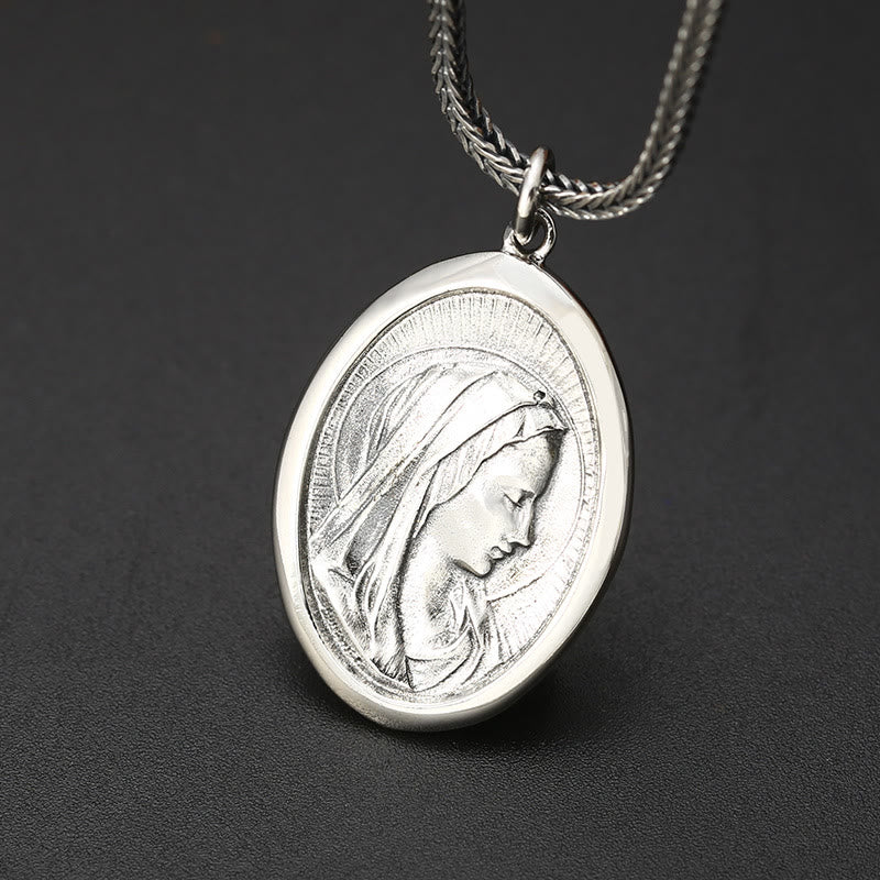 Christianartworkshop Classic Style Virgin Mary Avatar High Quality Pendant Necklace - image 3
