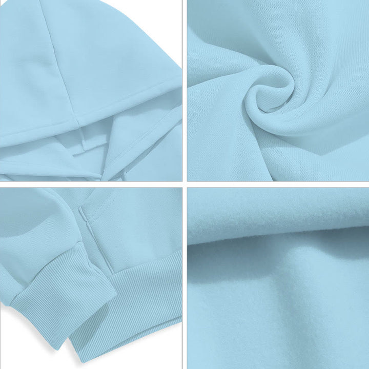 Christianartworkshop Modern Style Jesus He'll Be There For You Fleece Lined Polyester Hoodie - image 29