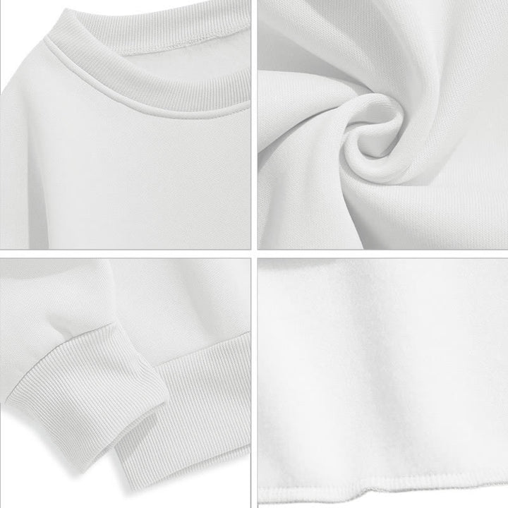 Christianartworkshop Classic Style Sacred Trinity Unity Fleece Lined Polyester Sweatshirt - image 9