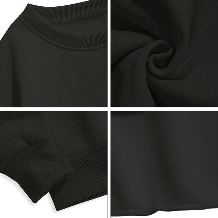 Christianartworkshop Quotation Style He Left the Ninety-Nine Fleece Lined Polyester Sweatshirt - image 9