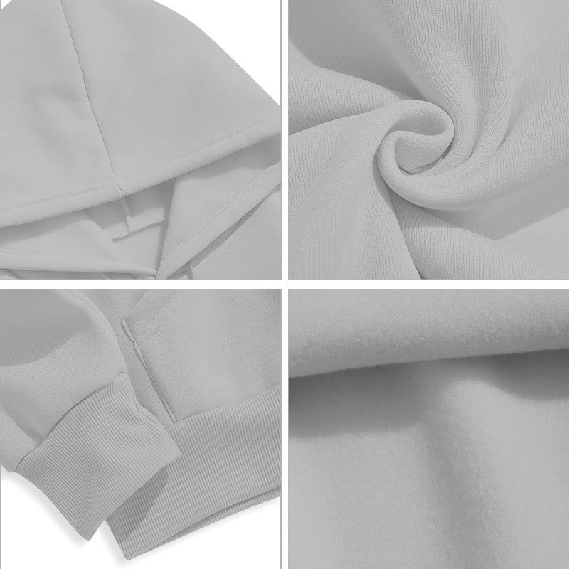 Christianartworkshop Modern Style Affirmed By God Fleece Lined Polyester Hoodie - image 34