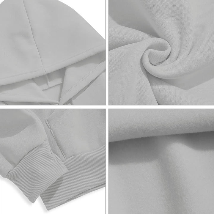 Christianartworkshop Modern Style Affirmed By God Fleece Lined Polyester Hoodie - image 34