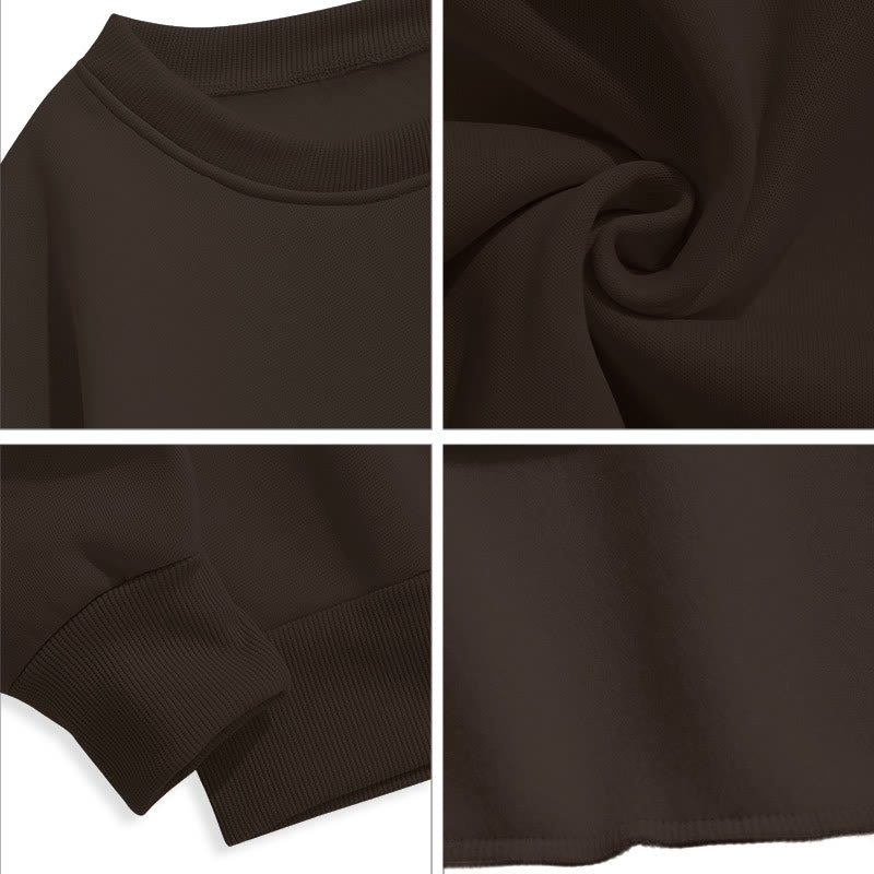 Christianartworkshop Classic Style Sacred Trinity Unity Fleece Lined Polyester Sweatshirt - image 19