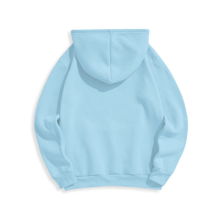 Christianartworkshop Quotation Style Christ Strengthens Me Fleece Lined Polyester Hoodie - image 26
