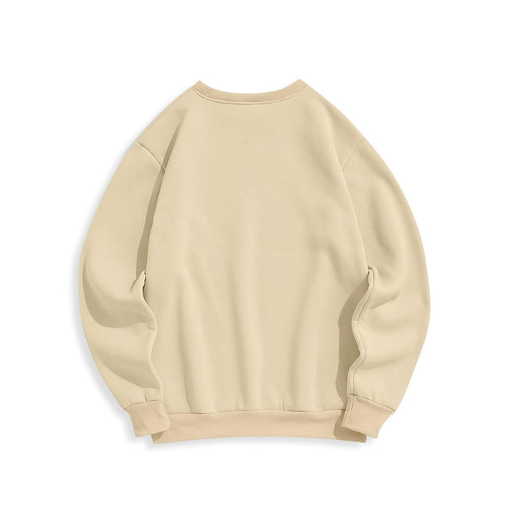 Christianartworkshop Colored Style Faith Hope Love Christmas Fleece Lined Polyester Sweatshirt - image 16