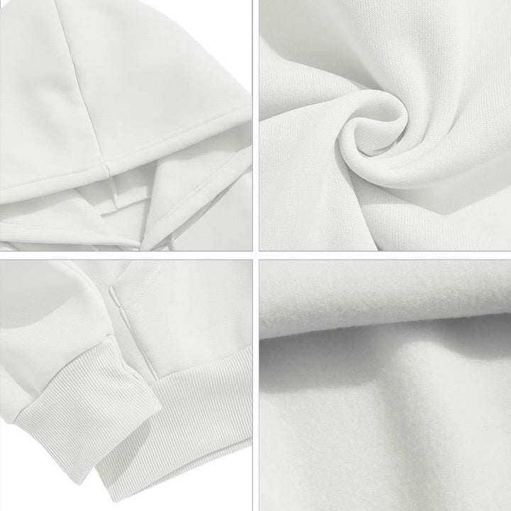 Christianartworkshop Classic Style Holy Spirit Flying Dove Fleece Lined Polyester Hoodie - image 9