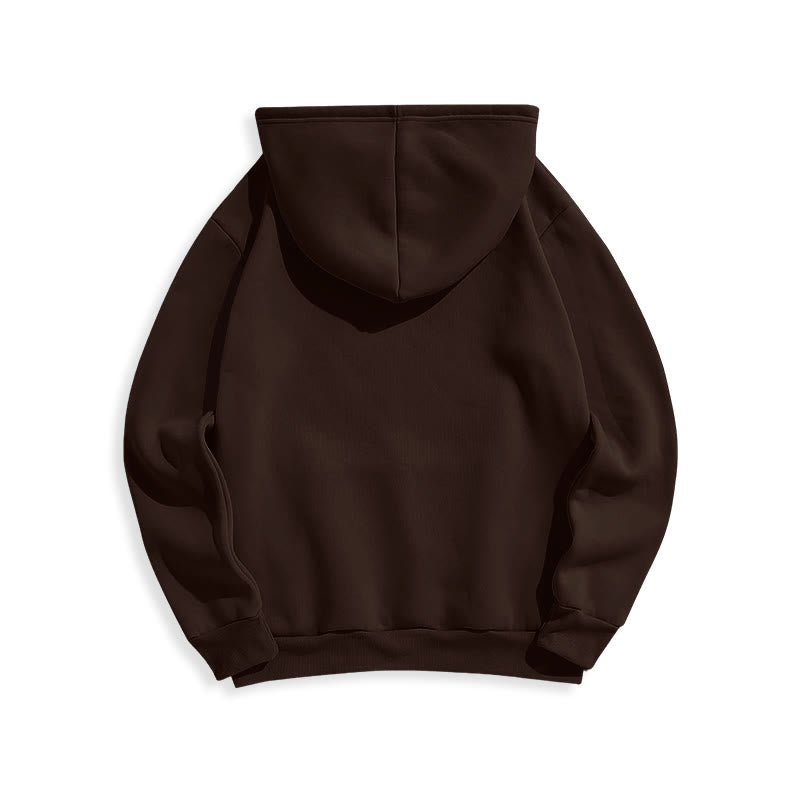 Christianartworkshop Quotation Style Faith Over Fear Lamb Fleece Lined Polyester Hoodie - image 21