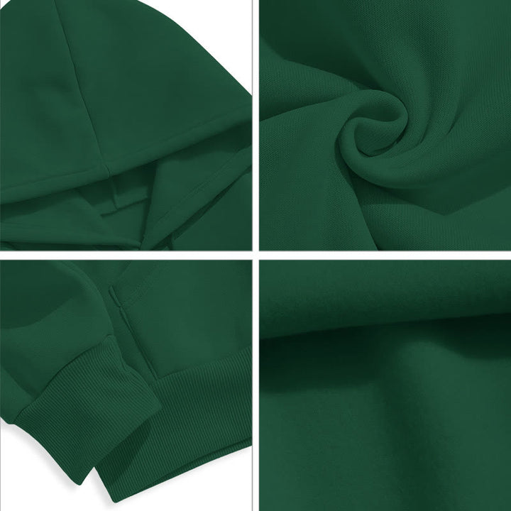 Christianartworkshop Quotation Style Good News Isaiah 52:7 Fleece Lined Polyester Hoodie - image 24