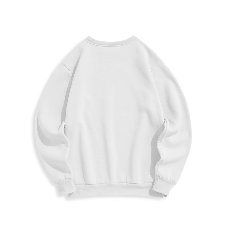 Christianartworkshop Classic Style Jesus Halo Follow Me Fleece Lined Polyester Sweatshirt - image 1