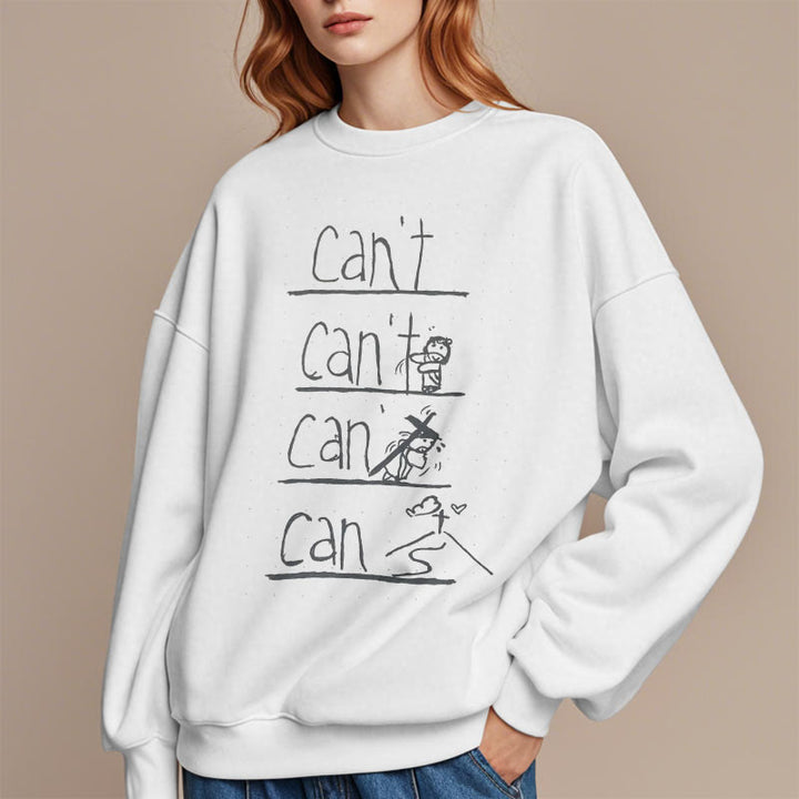 Christianartworkshop Quotation Style Redemption Through Jesus Sacrifice Fleece Lined Polyester Sweatshirt - image 9