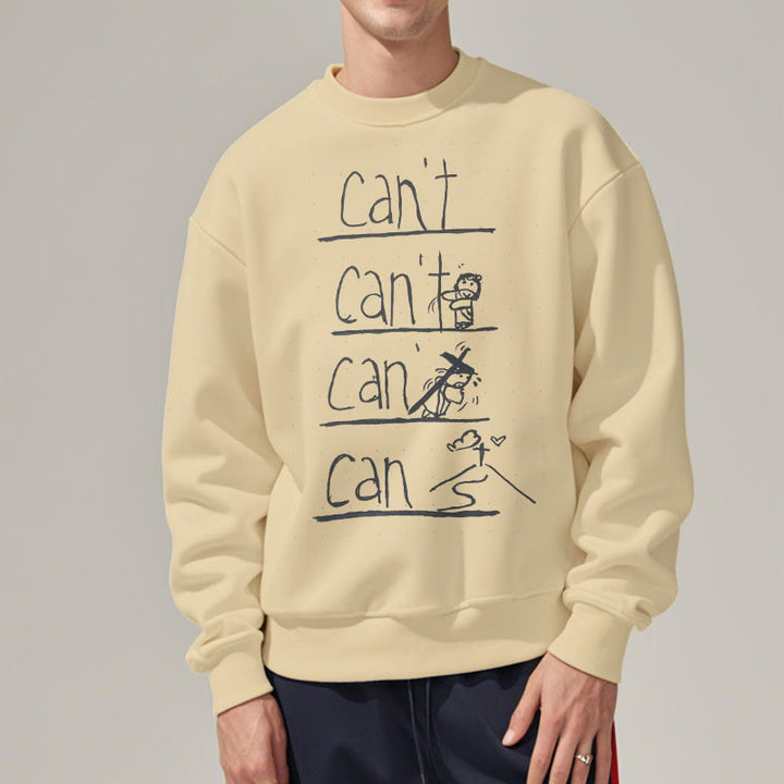 Christianartworkshop Quotation Style Redemption Through Jesus Sacrifice Fleece Lined Polyester Sweatshirt - image 11