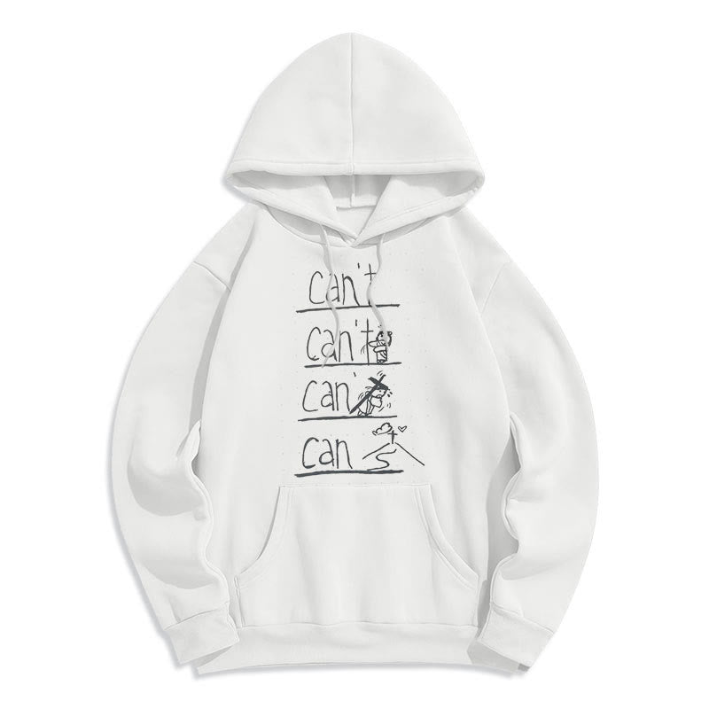 Christianartworkshop Quotation Style Redemption Through Jesus Sacrifice Fleece Lined Polyester Hoodie - White - 2XL - image 8