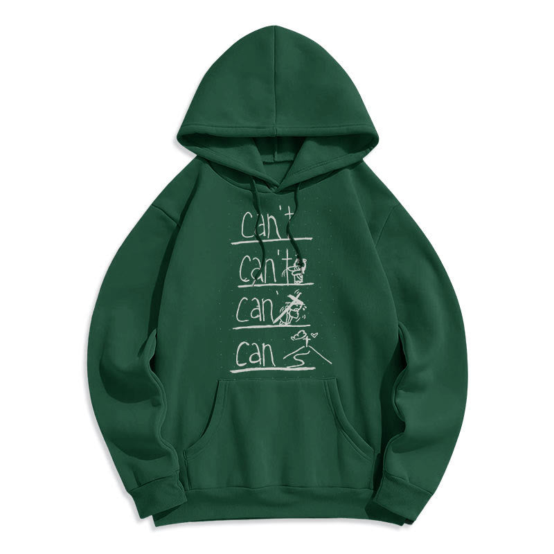 Christianartworkshop Quotation Style Redemption Through Jesus Sacrifice Fleece Lined Polyester Hoodie - Green - 2XL - image 12