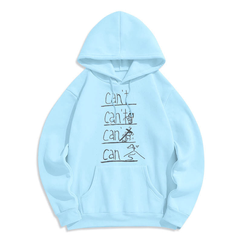 Christianartworkshop Quotation Style Redemption Through Jesus Sacrifice Fleece Lined Polyester Hoodie - Blue - 2XL - image 14