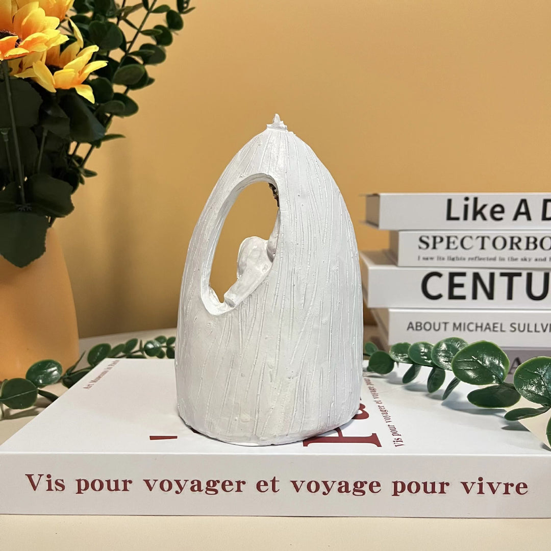 Christianartworkshop Classic Style Holy Family Nativity Scene Desktop Decorations Ornament - image 3