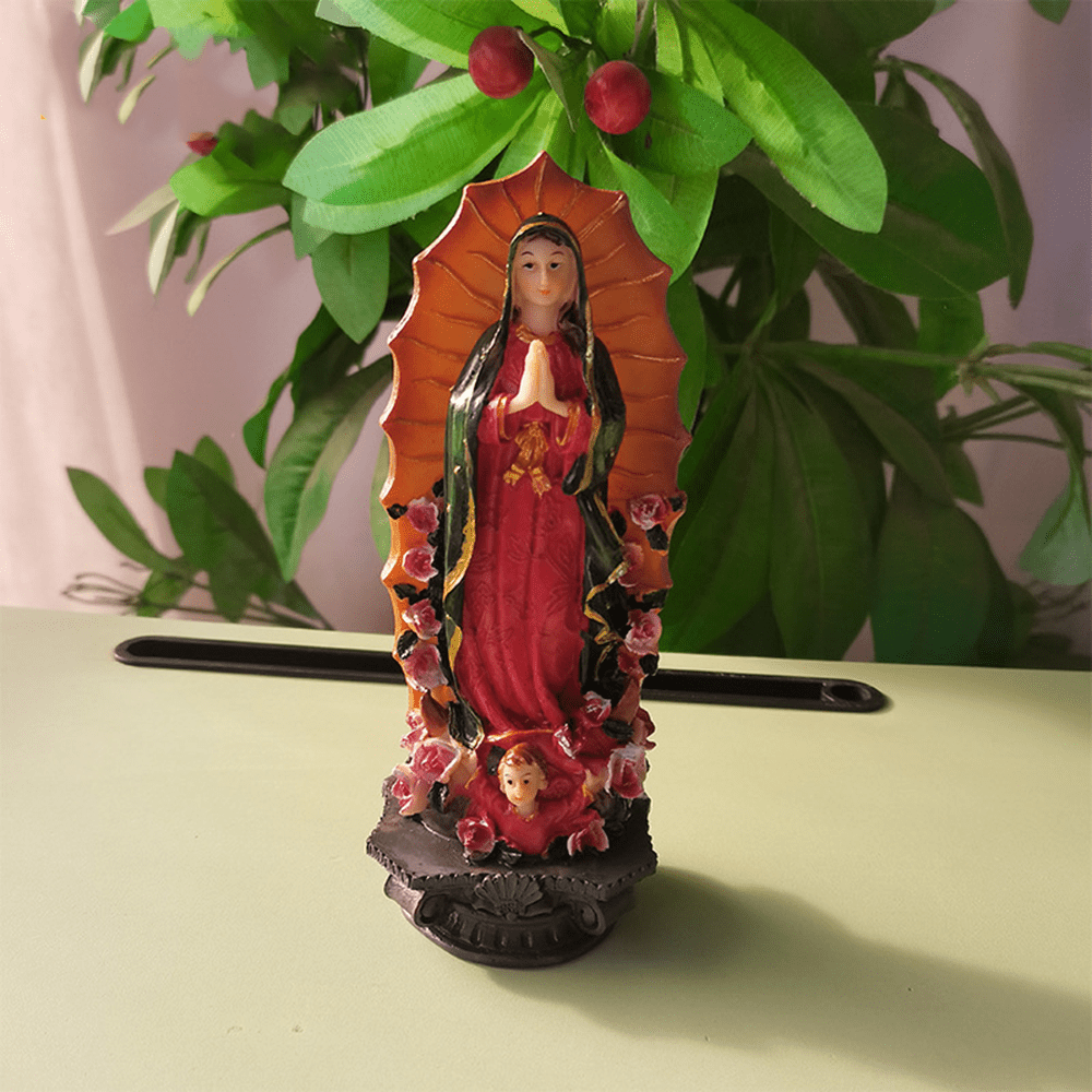 Christianartworkshop Classic Style Crafted Our Lady of Guadalupe Desktop Decorations Ornament - Virgin Mary - image 0