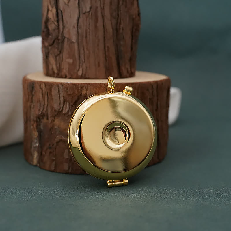Christianartworkshop Gold-Plated Pyx with "See This Man" Pattern–Sacred Vessel for the Holy Eucharist - image 4