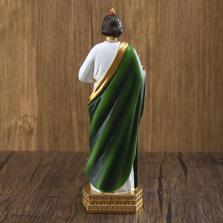 Christianartworkshop St. Jude Resin Statue Patron Saint of Hope and Miracles Desktop Decorations Ornament - image 3