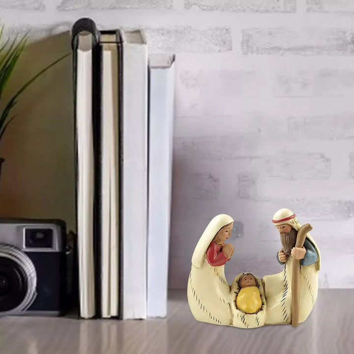 Christianartworkshop Holy Family Nativity Figurine Set Desktop Decorations Ornament - image 3