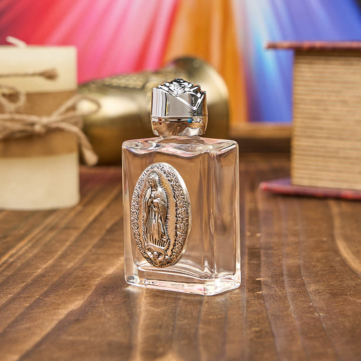 Christianartworkshop Exclusive Crafted Our Lady of Guadalupe Holy Water Bottle - A Vessel of Blessing and Protection - image 4